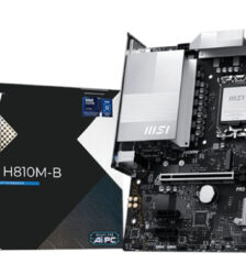 MAINBOARD MSI H810M mATX LGA1851 DDR5 HDMI DP PCIe