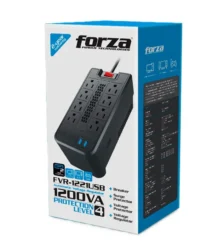 Regulador de voltaje Forza 1200VA/600W FVR-1221USB