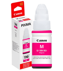 Botella De Tinta Canon Gi-190Y Magenta 70ml
